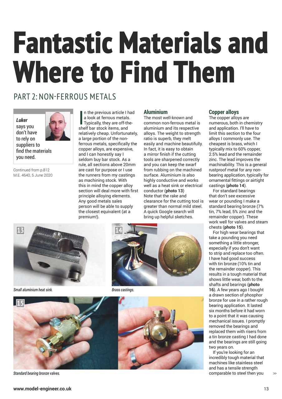 Model Engineer Preview Pages