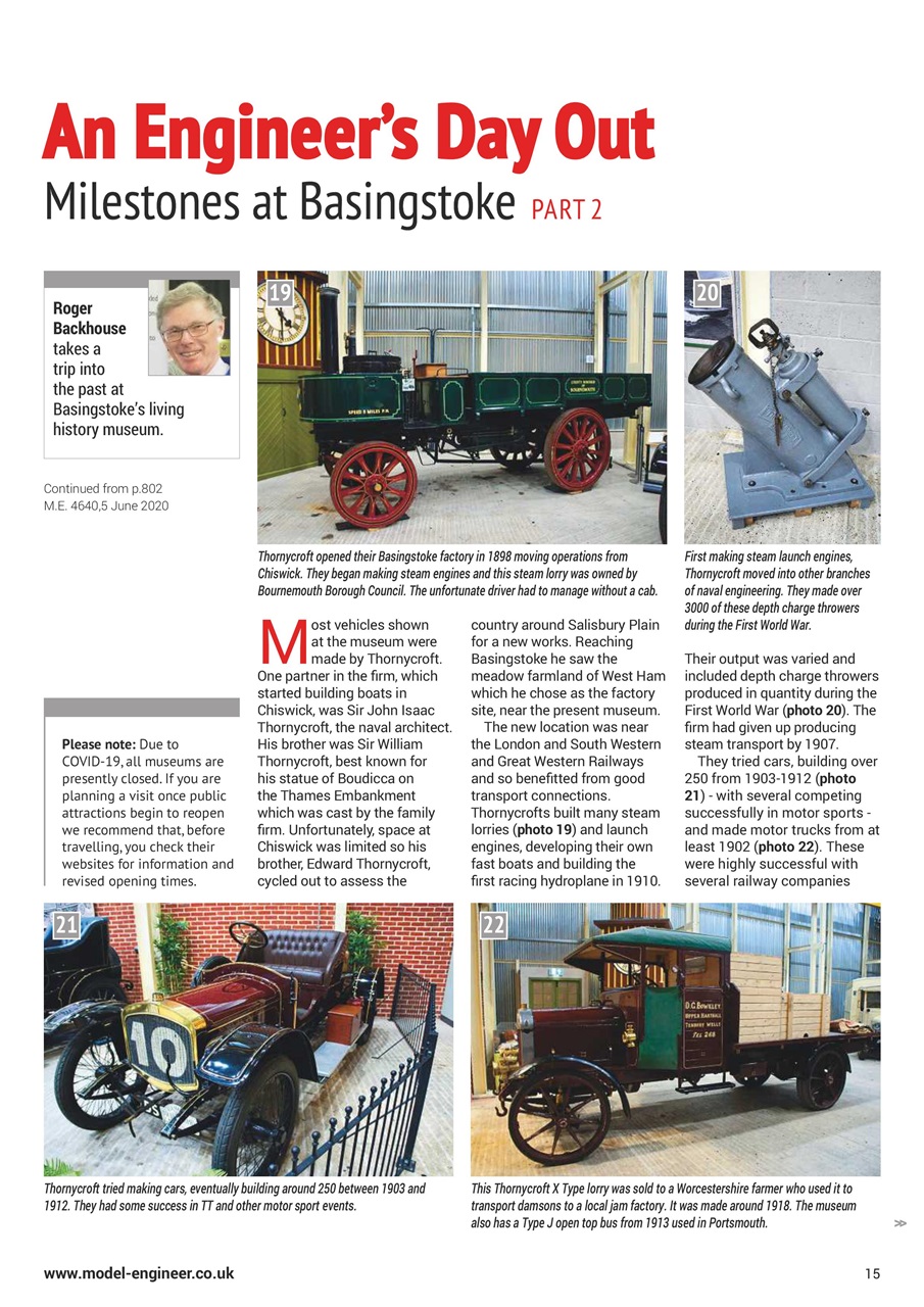 Model Engineer Preview Pages