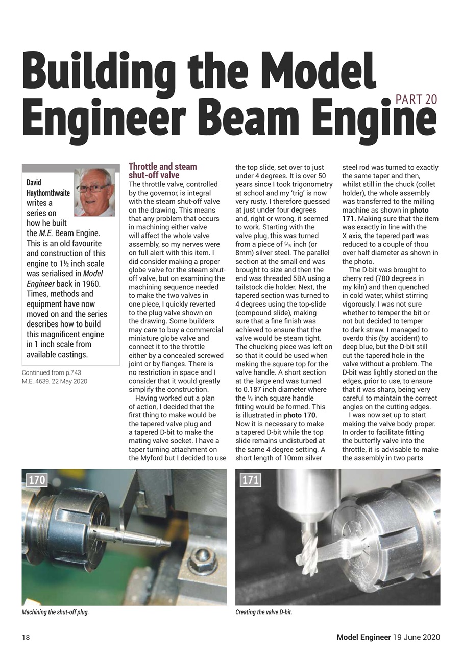 Model Engineer Preview Pages