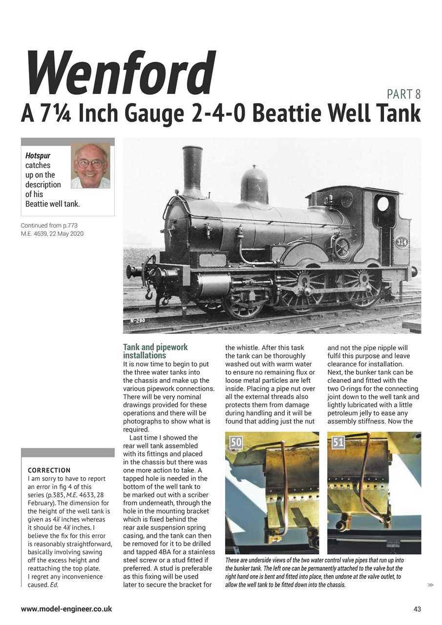 Model Engineer Preview Pages