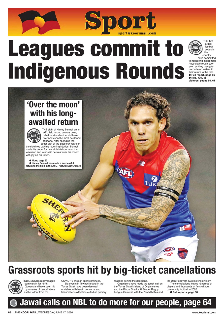 Koori Mail Preview Pages