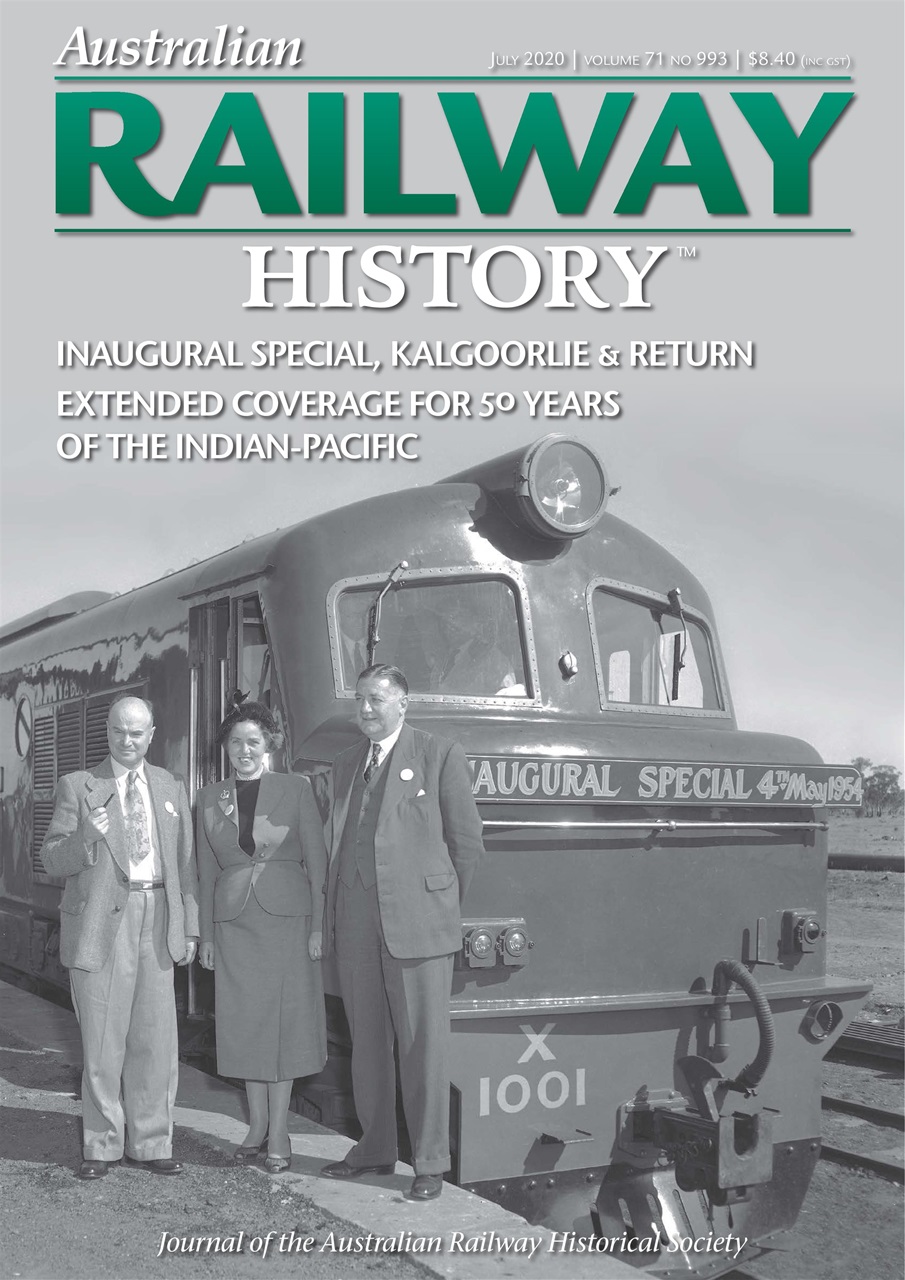 Australian Railway History Preview Pages