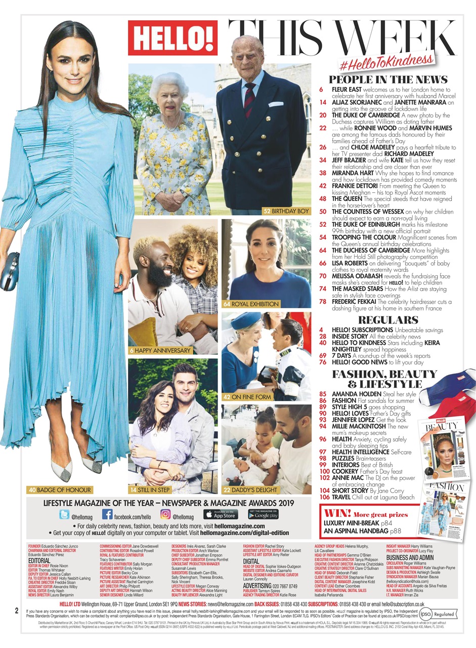 Hello! Magazine Preview Pages