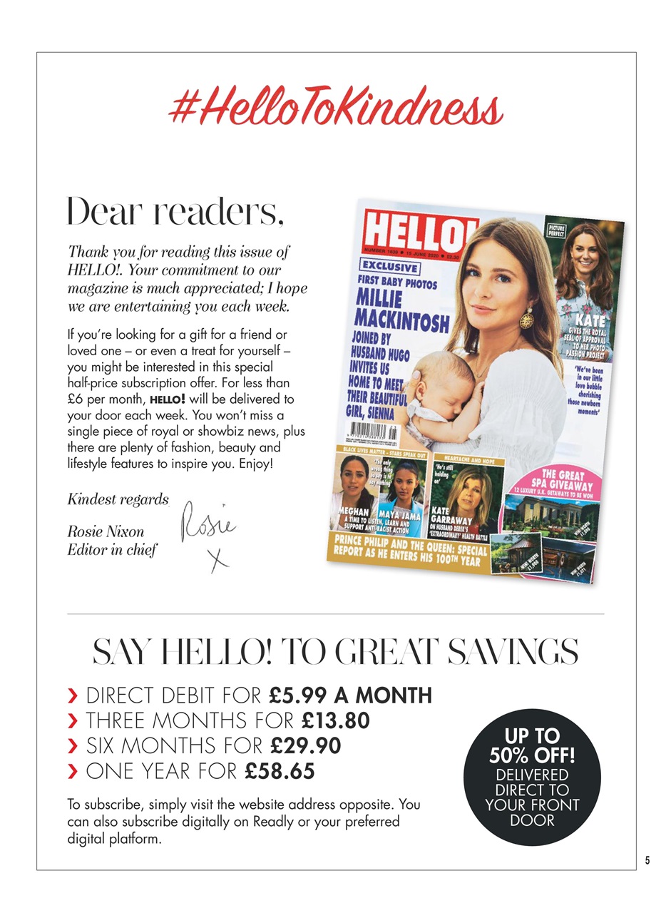 Hello! Magazine Preview Pages