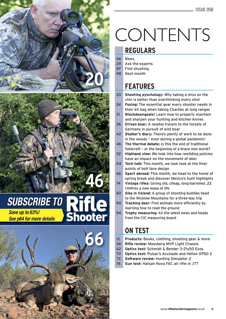 Rifle Shooter Preview Pages