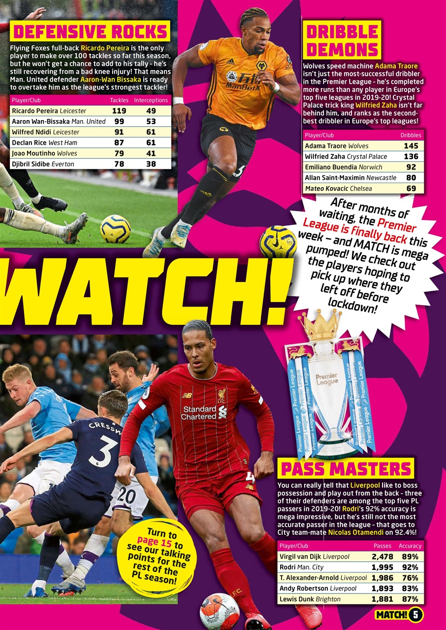 Match Preview Pages