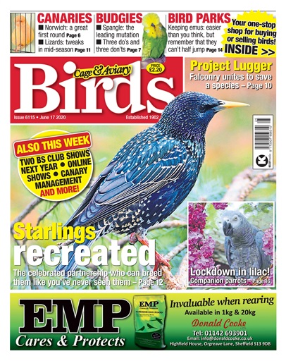 Cage & Aviary Birds issue 
