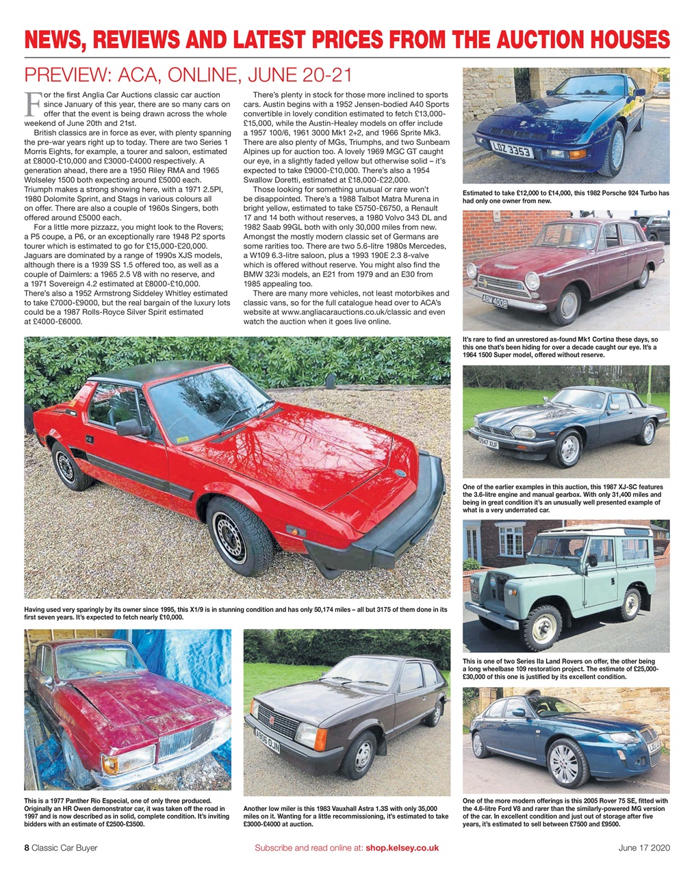 Classic Car Buyer Preview Pages