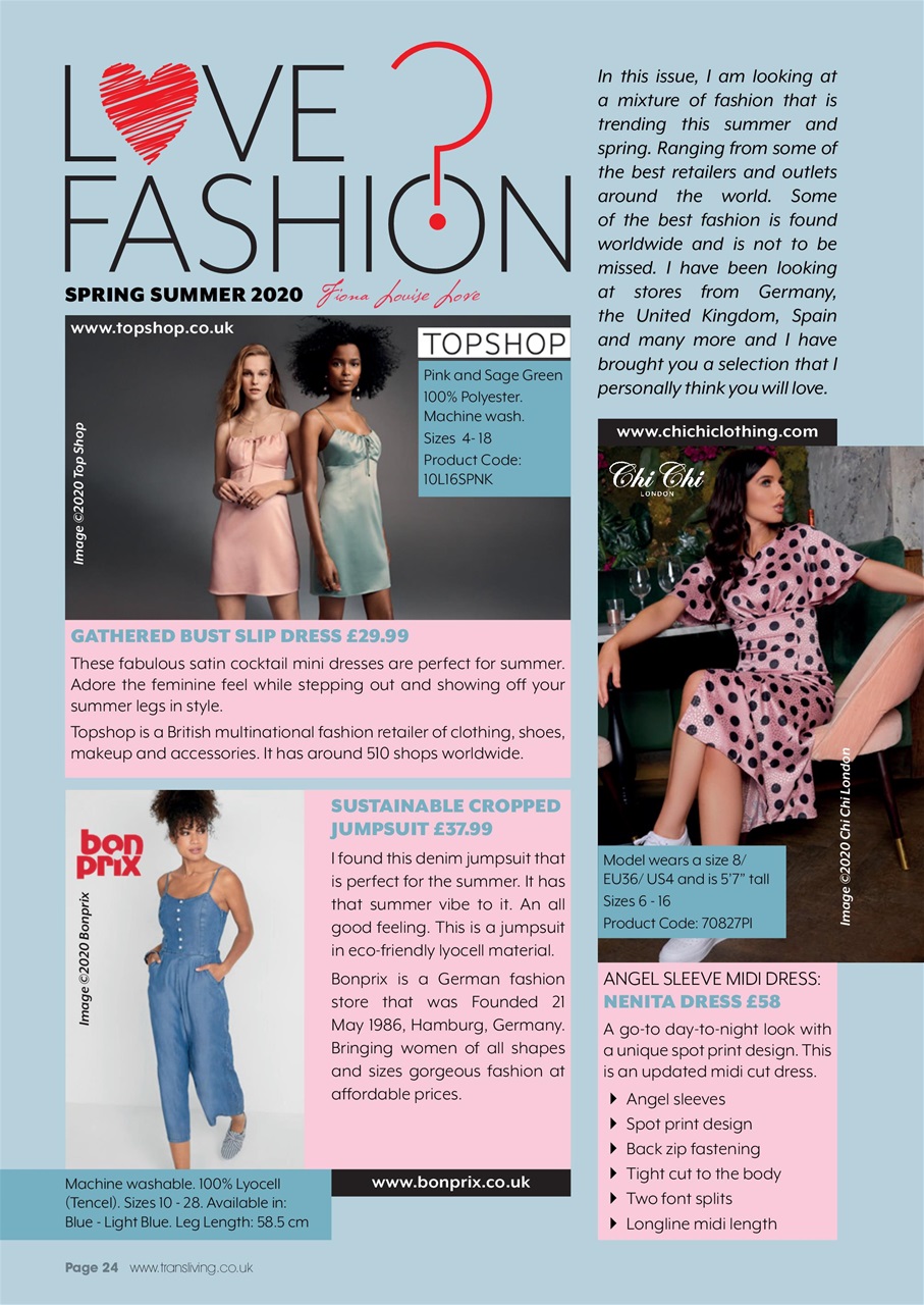 Transliving Magazine Preview Pages
