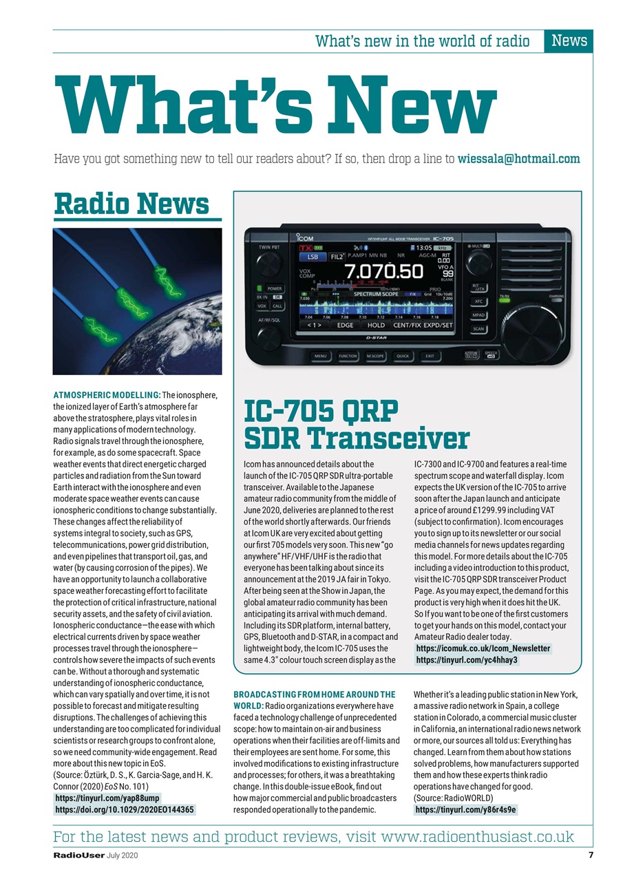 Radio User Preview Pages