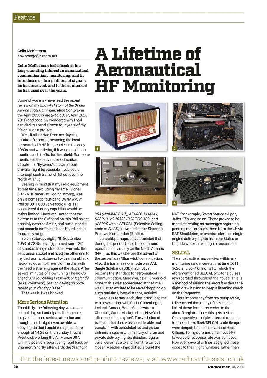 Radio User Preview Pages