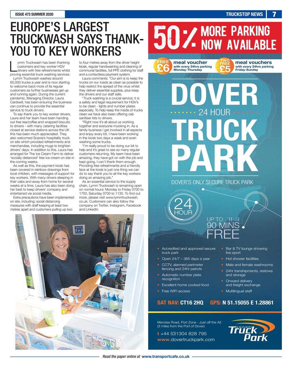 Truckstop News Preview Pages