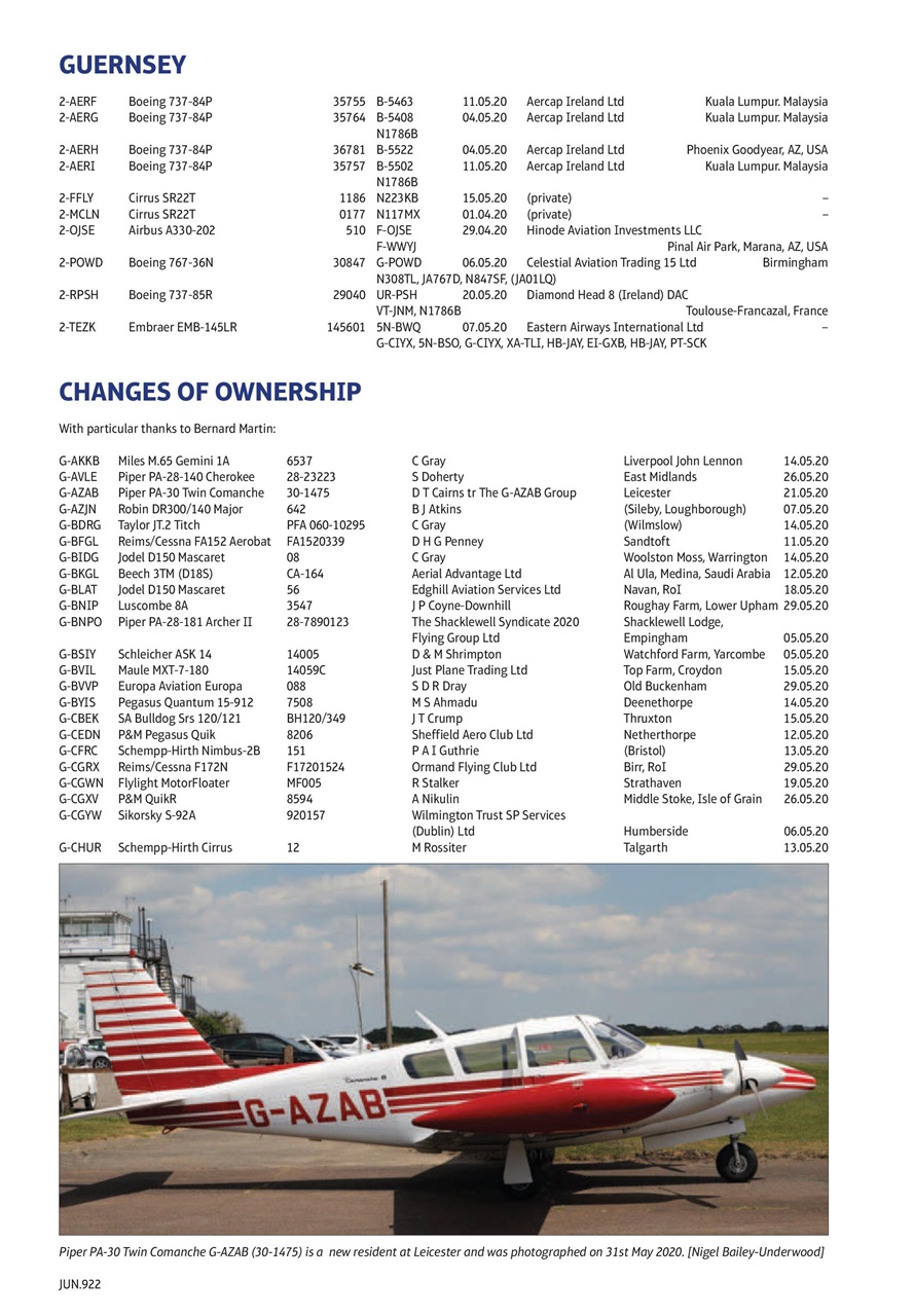 Air Britain News Preview Pages