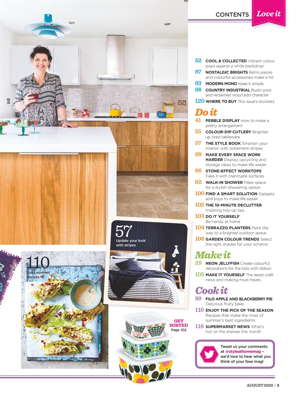 Style at Home Preview Pages