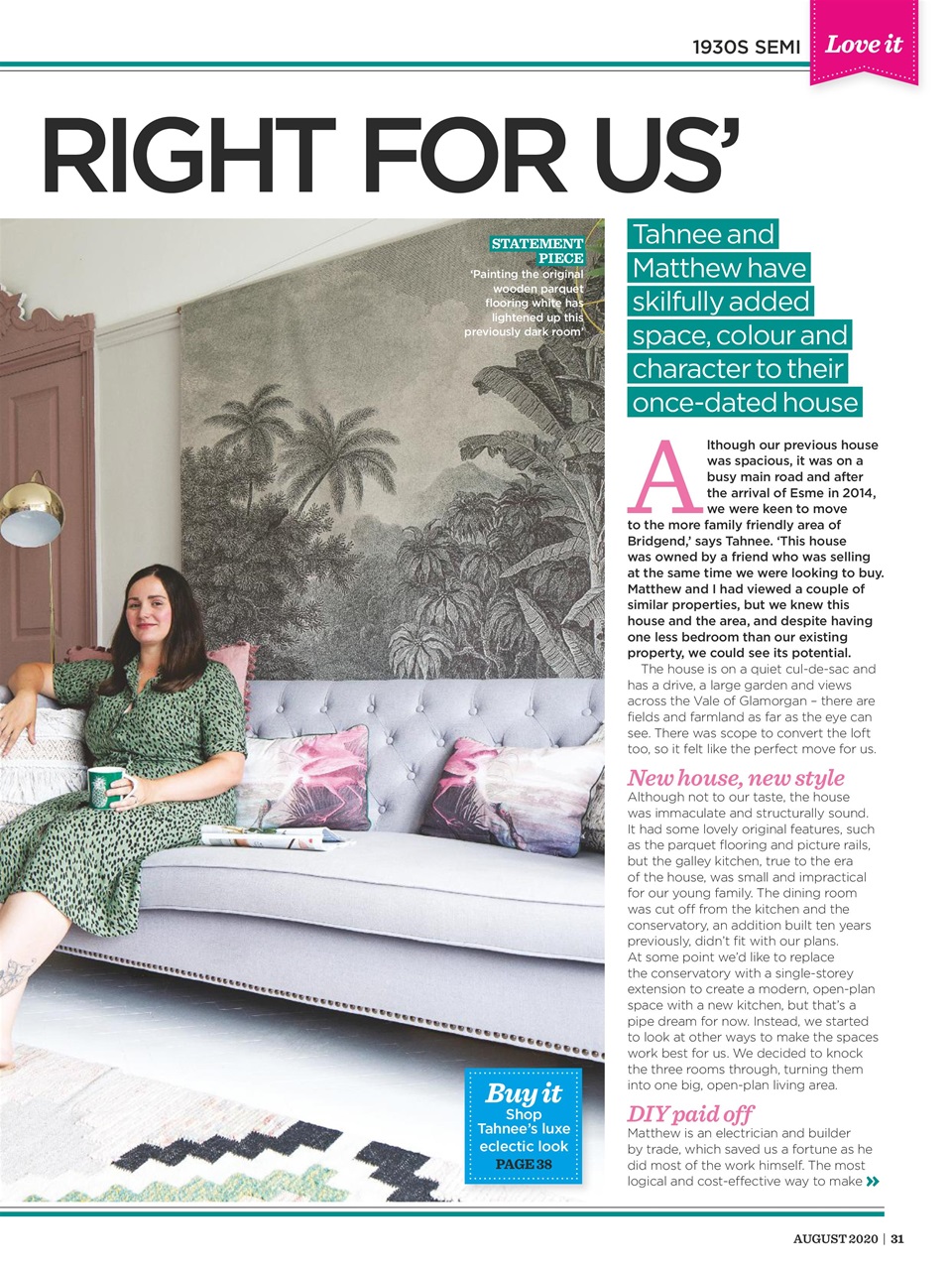 Style at Home Preview Pages