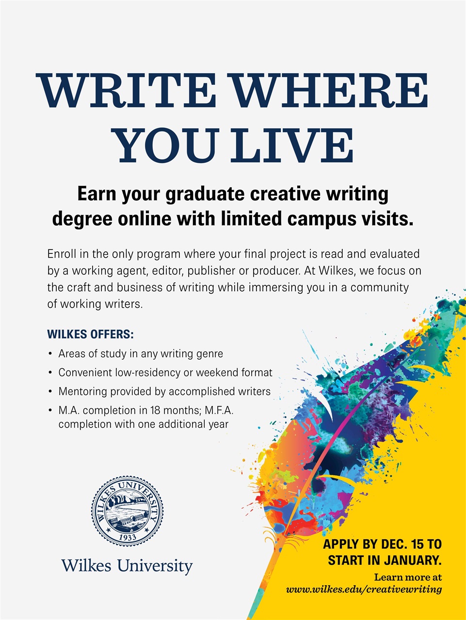 The Writer Preview Pages