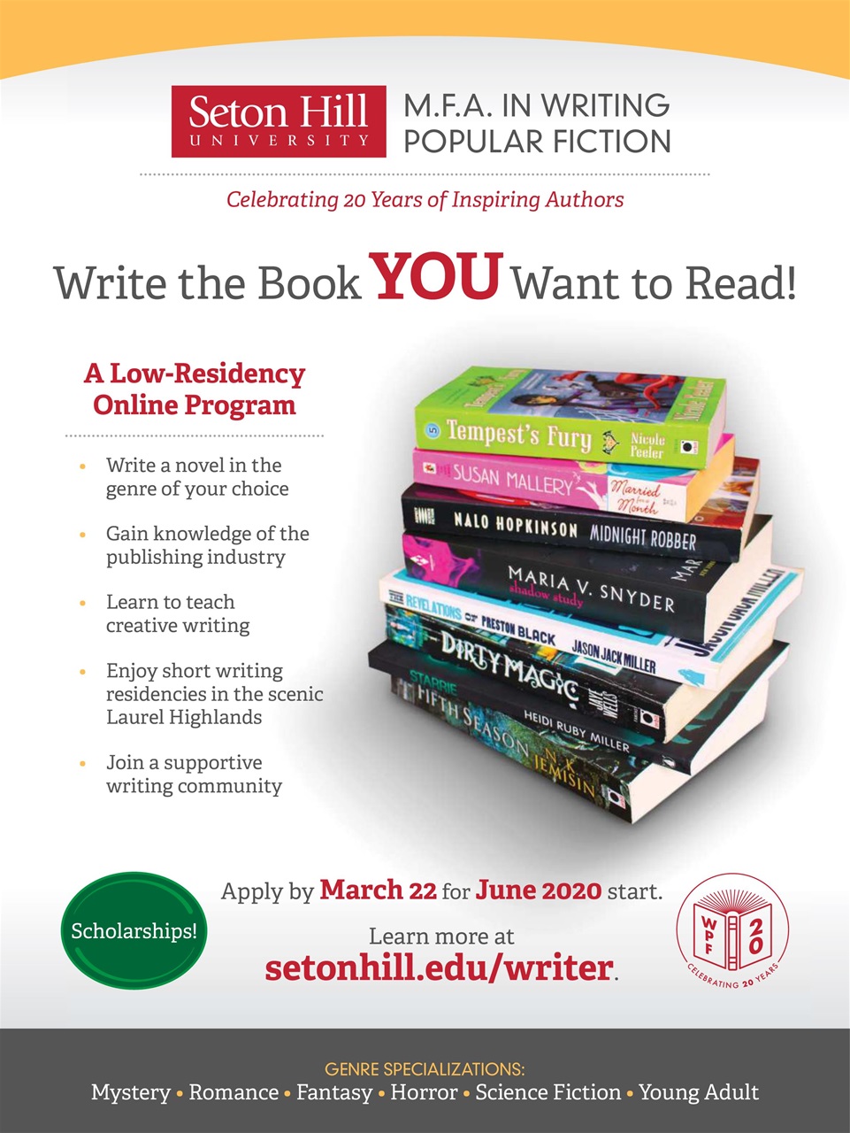 The Writer Preview Pages