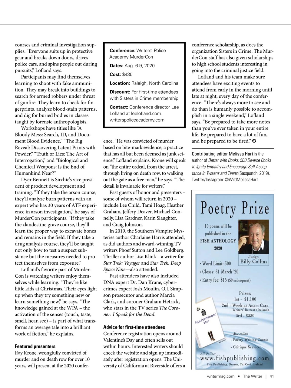 The Writer Preview Pages