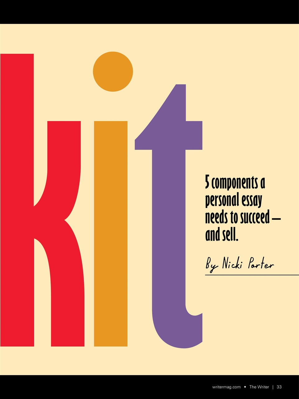 The Writer Preview Pages