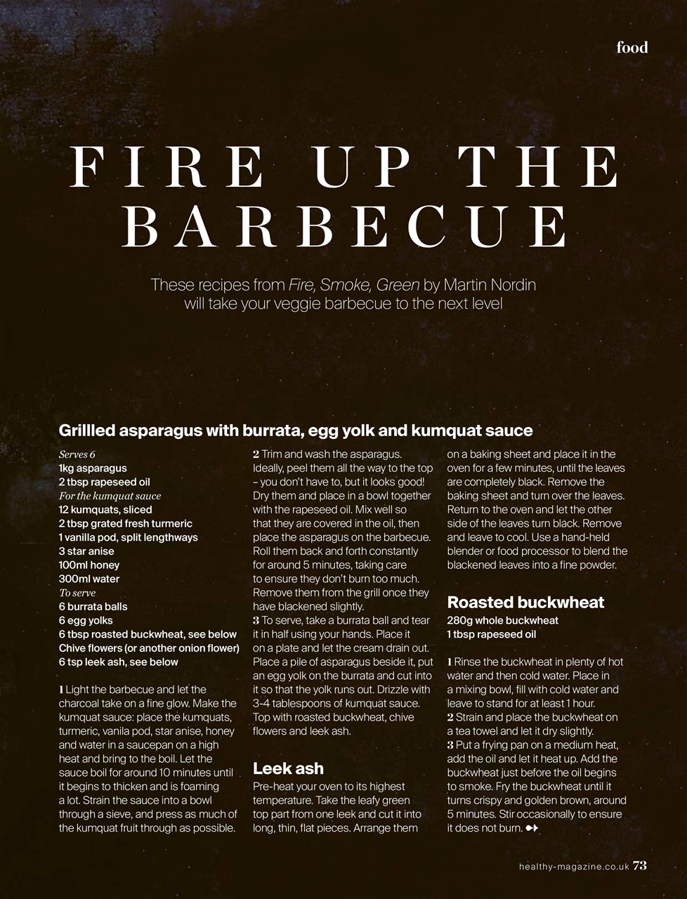 Healthy Magazine Preview Pages