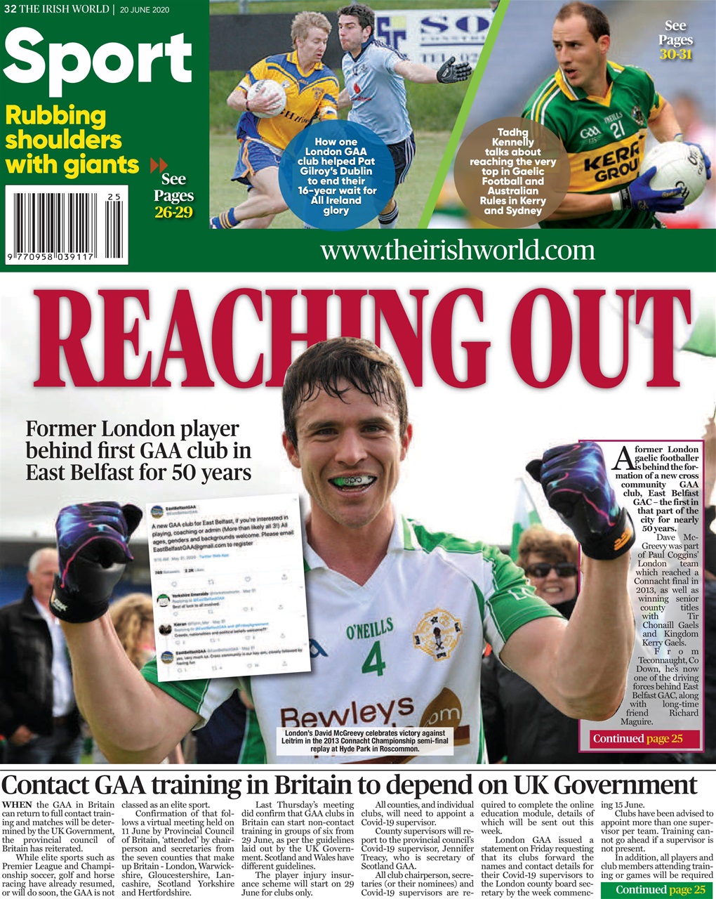 Irish World Preview Pages