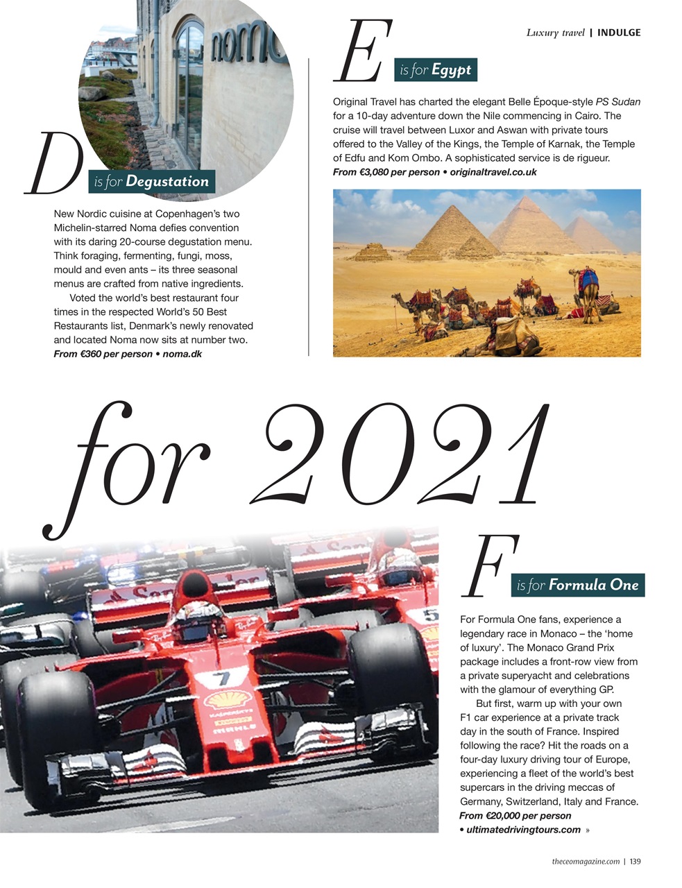 The CEO Magazine EMEA Preview Pages