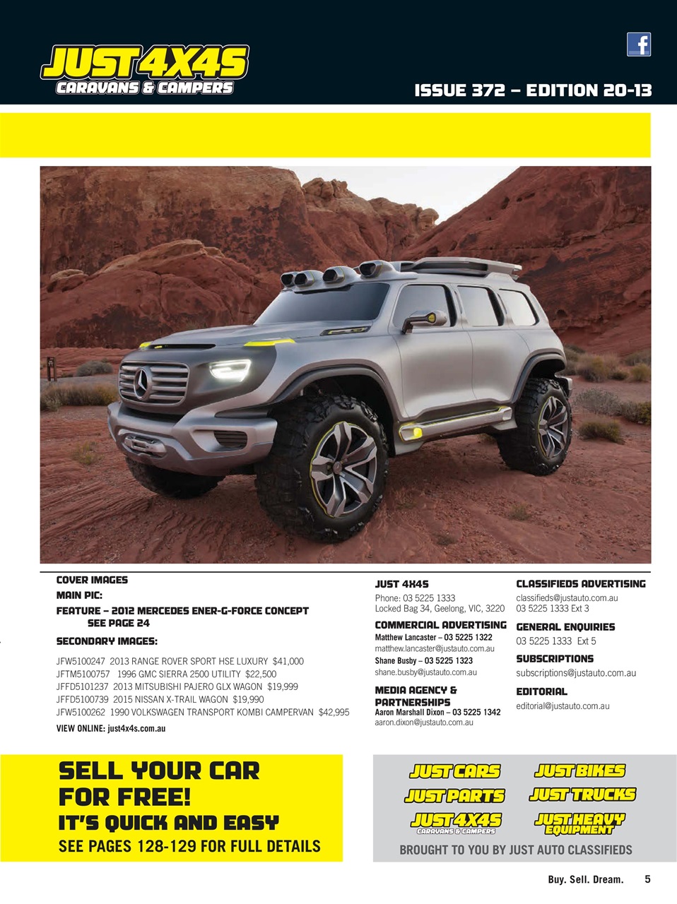 JUST 4X4S Preview Pages