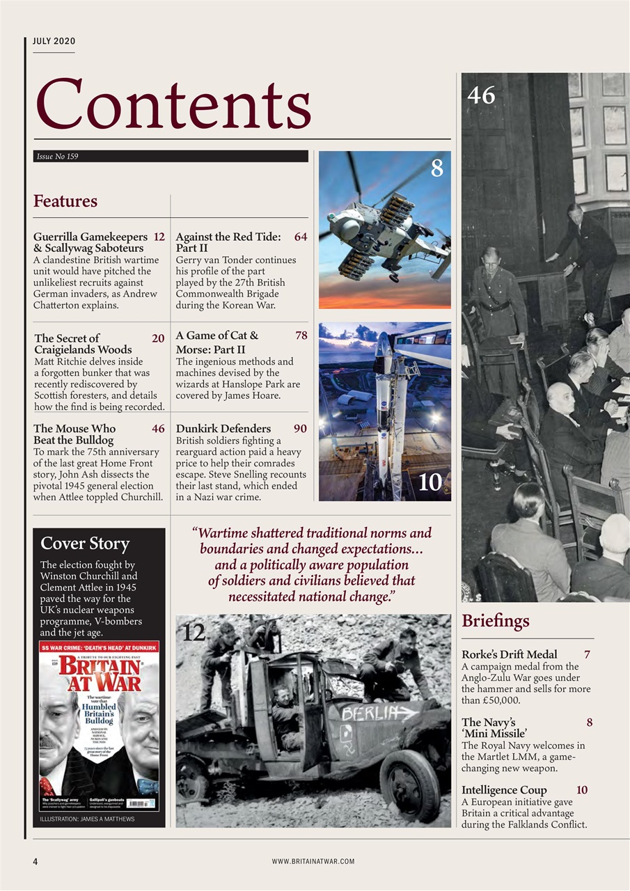 Britain at War Magazine Preview Pages