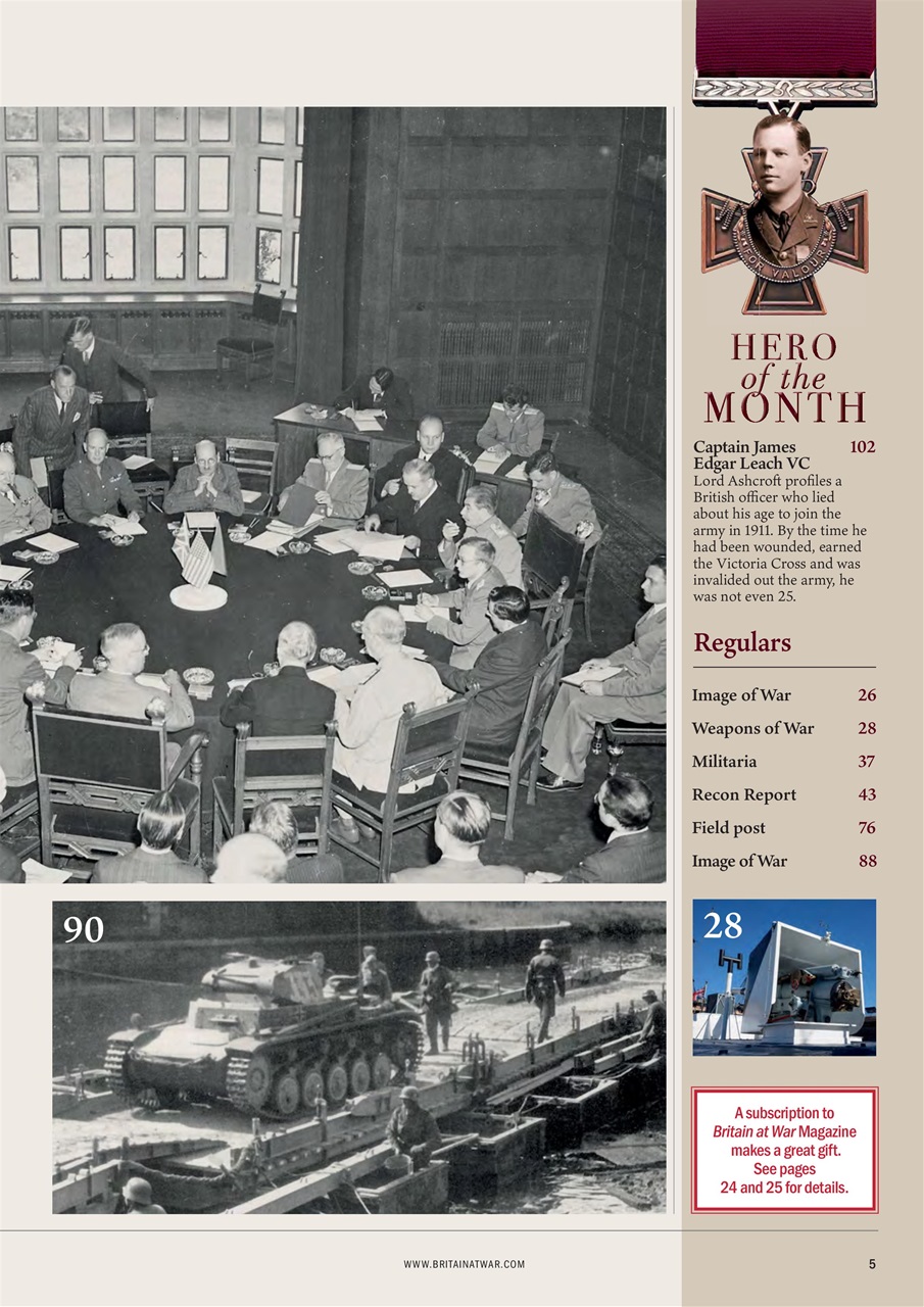 Britain at War Magazine Preview Pages
