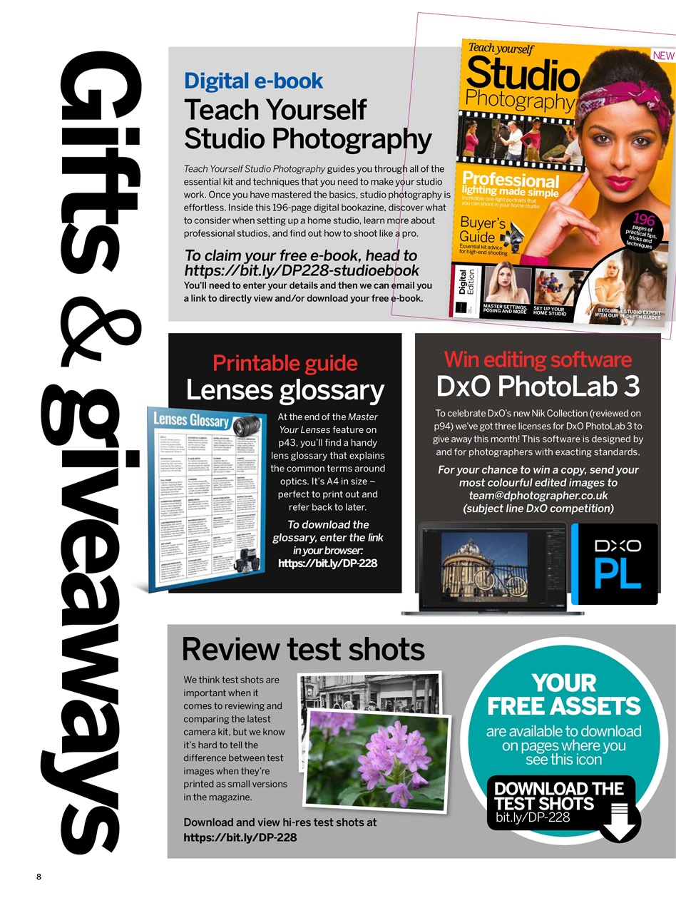 Digital Photographer Preview Pages