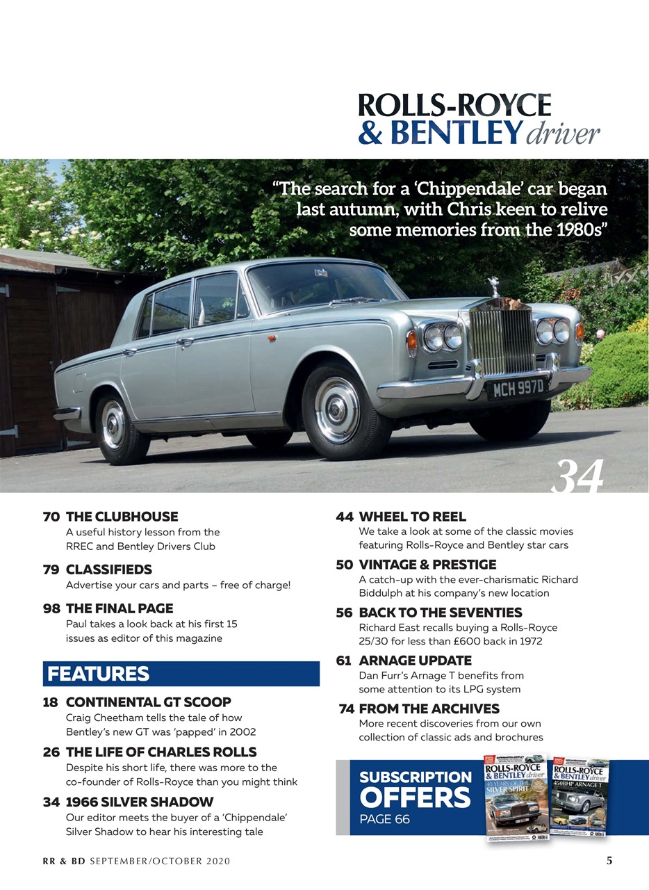 Rolls-Royce & Bentley Driver Preview Pages
