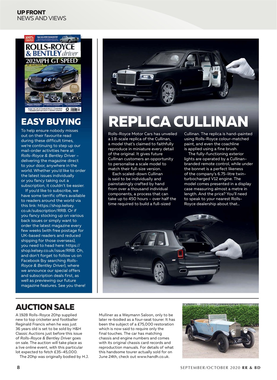 Rolls-Royce & Bentley Driver Preview Pages