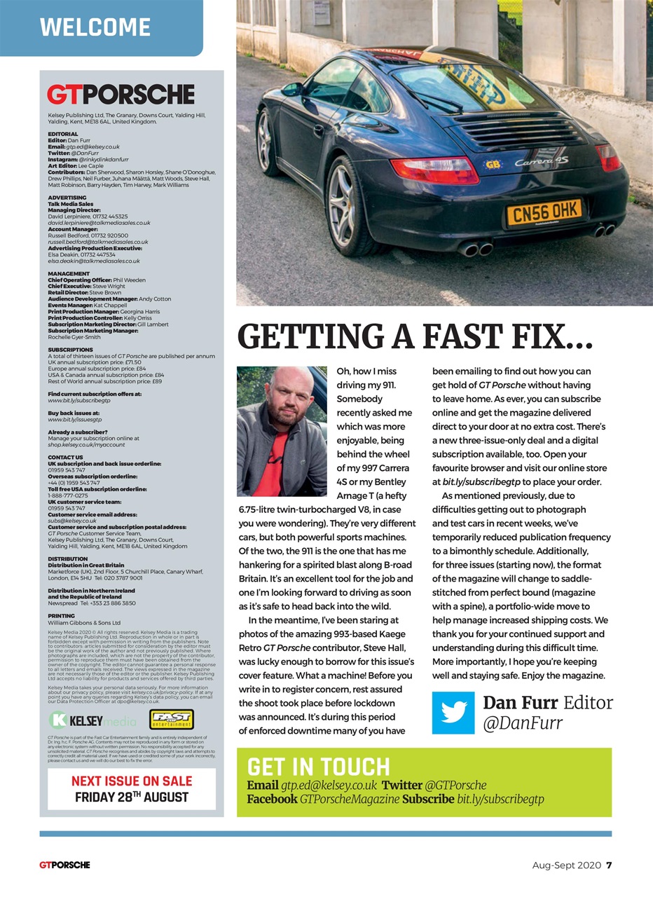 GT Porsche Preview Pages