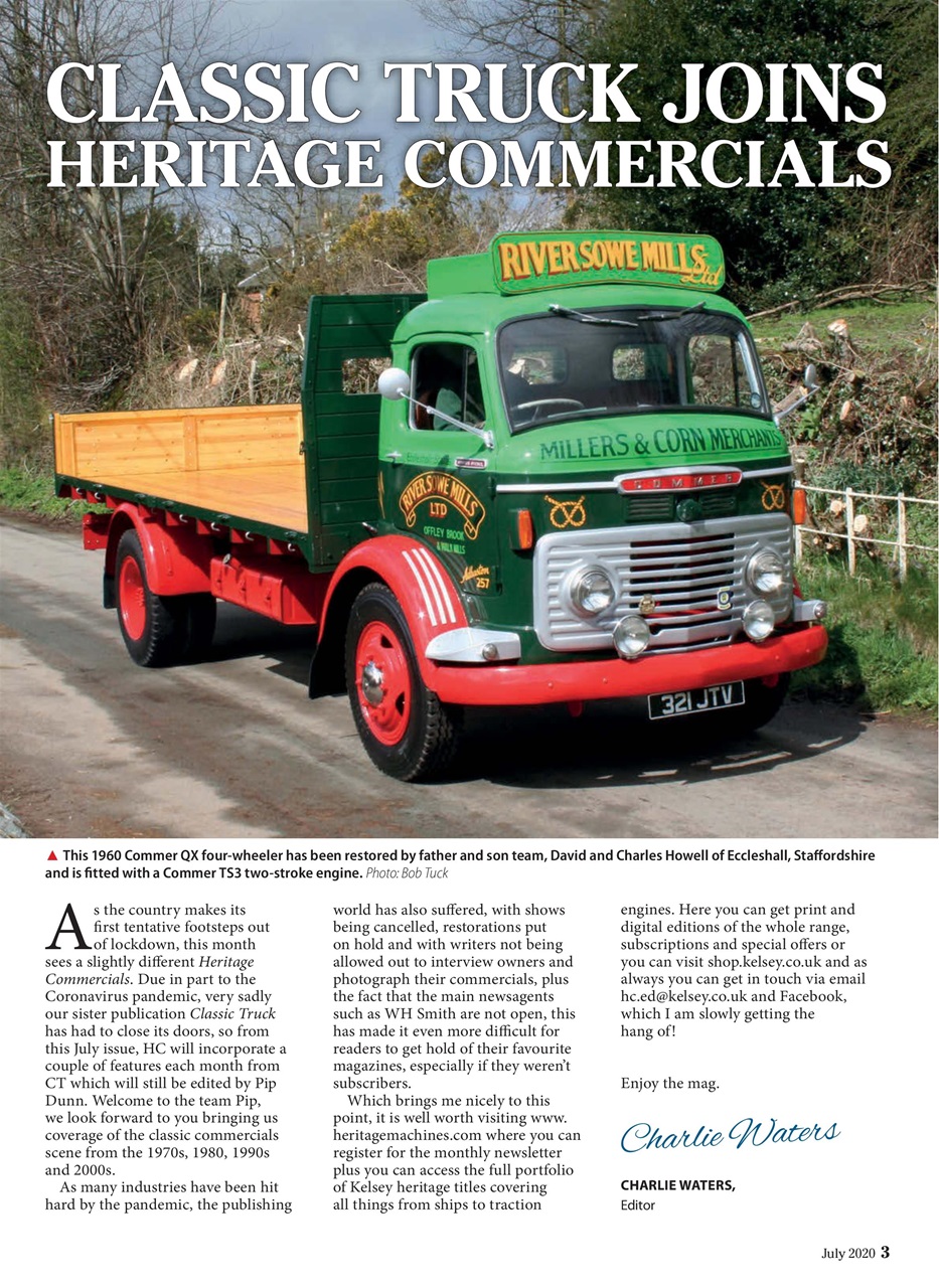 Heritage Commercials Magazine Preview Pages