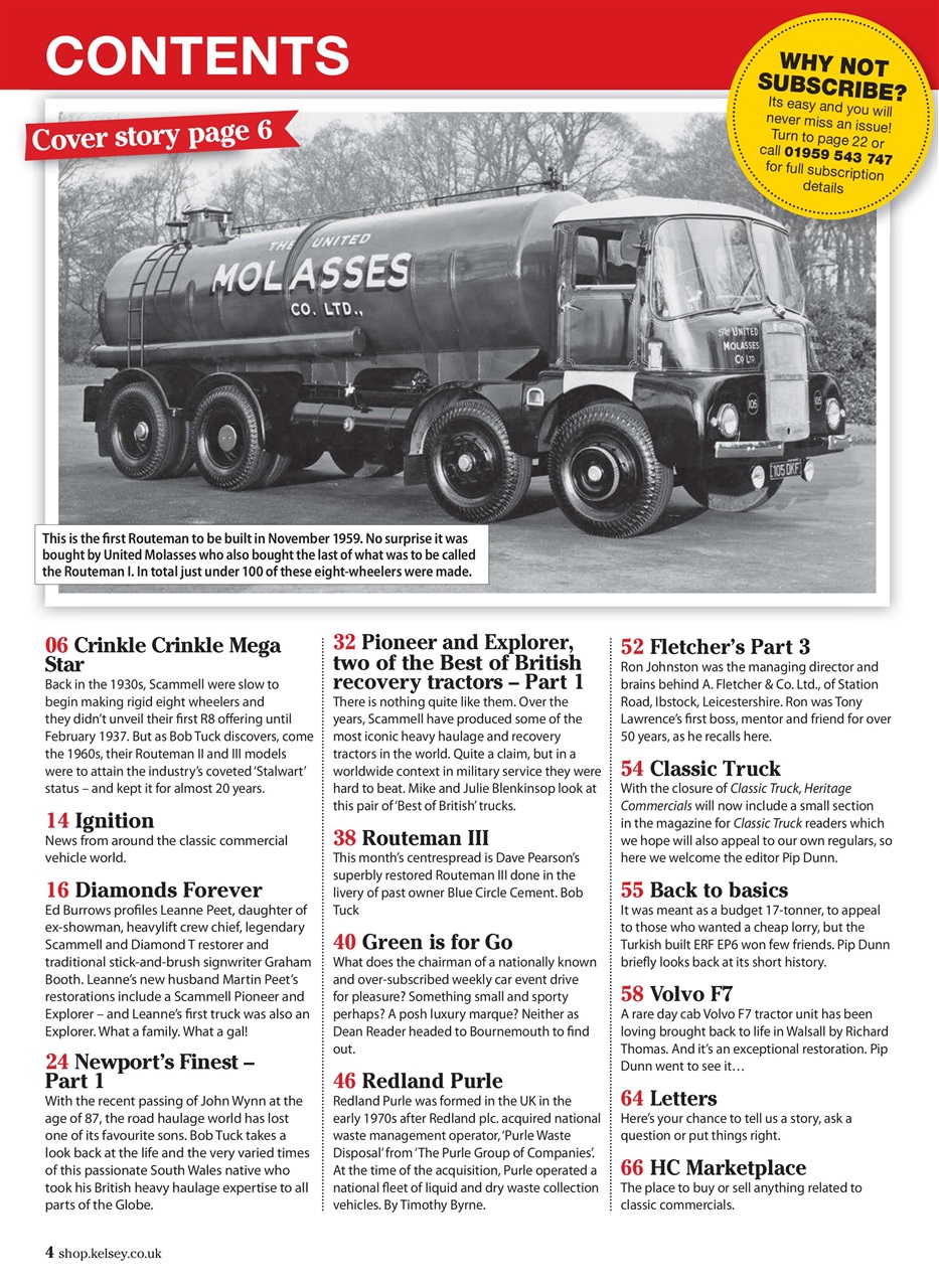 Heritage Commercials Magazine Preview Pages