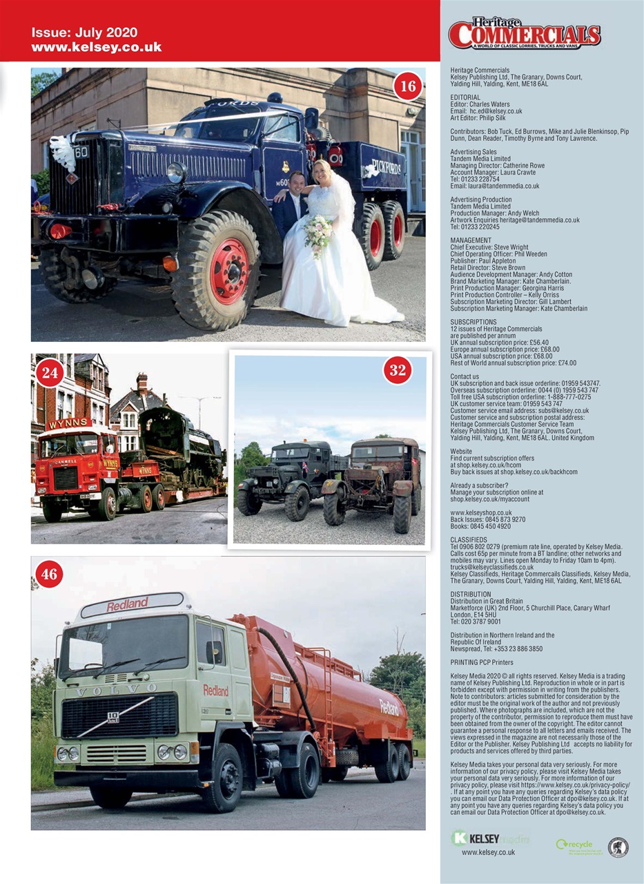 Heritage Commercials Magazine Preview Pages