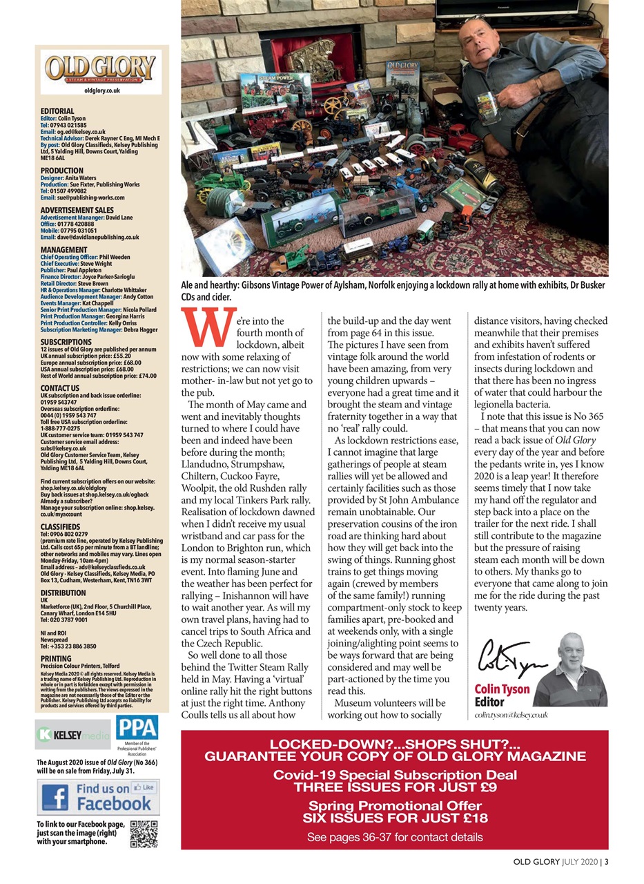 Old Glory Magazine Preview Pages