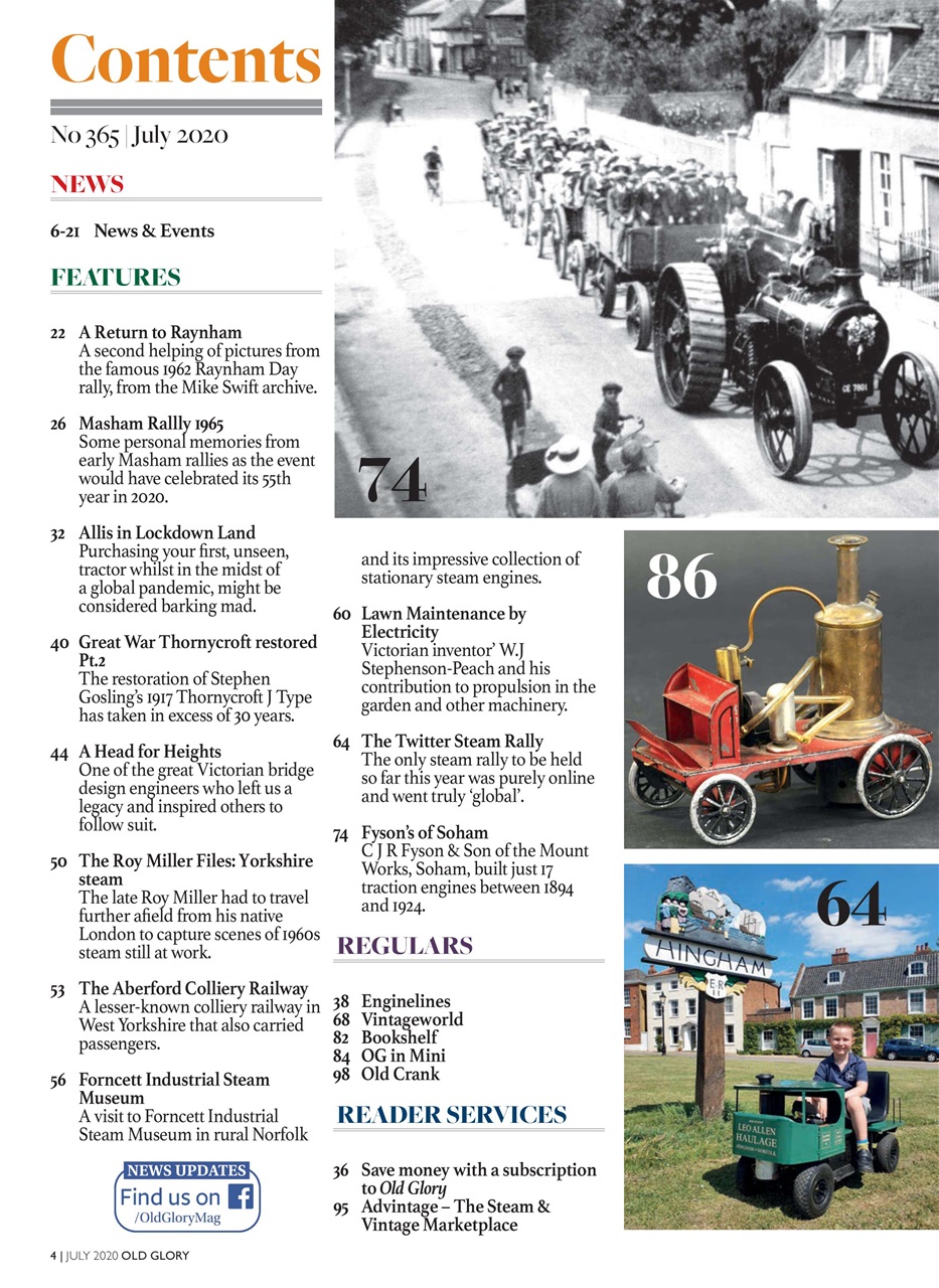 Old Glory Magazine Preview Pages