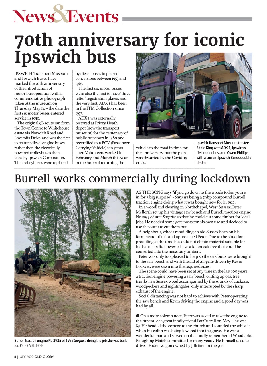 Old Glory Magazine Preview Pages