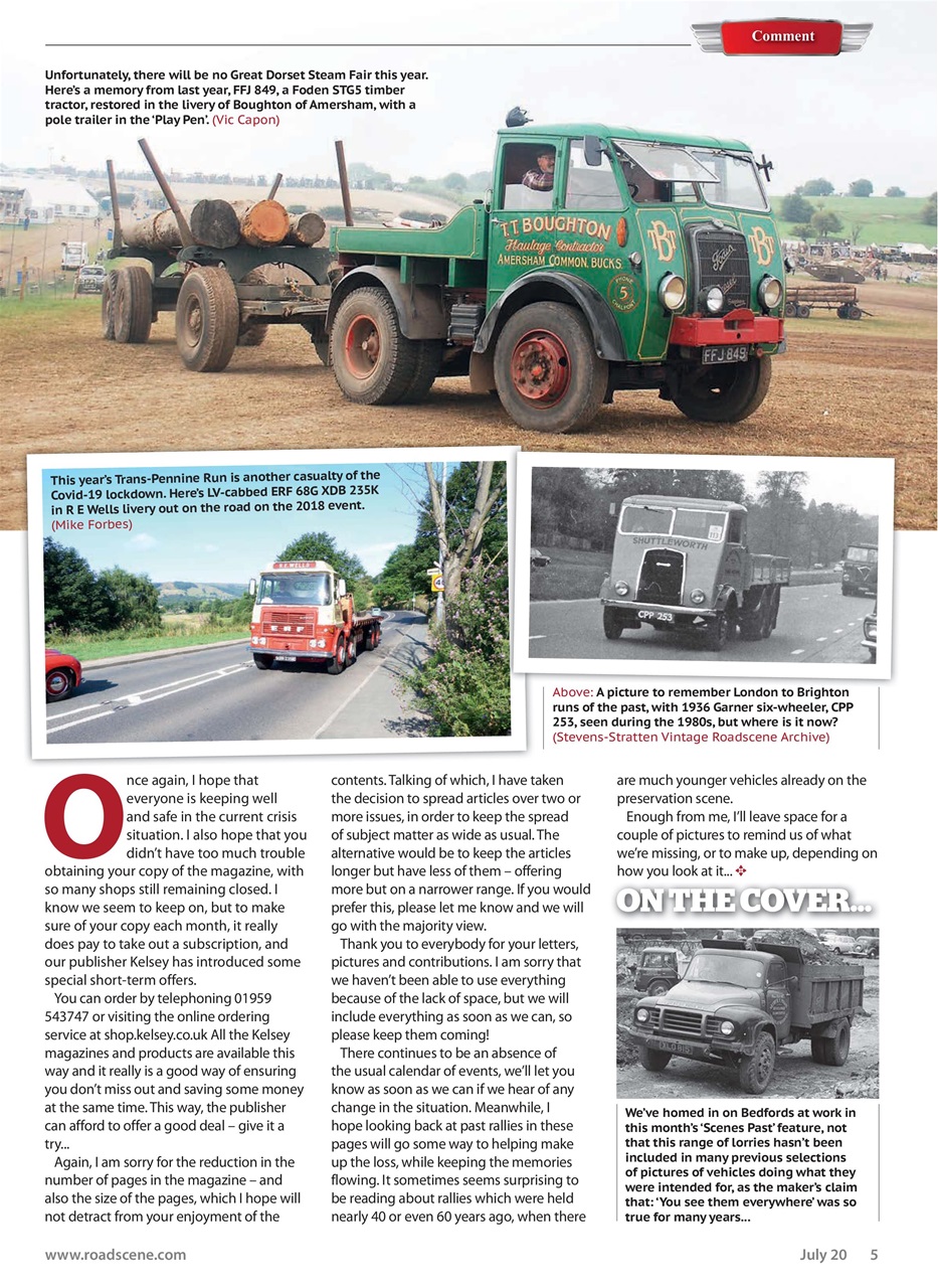 Vintage Roadscene Preview Pages