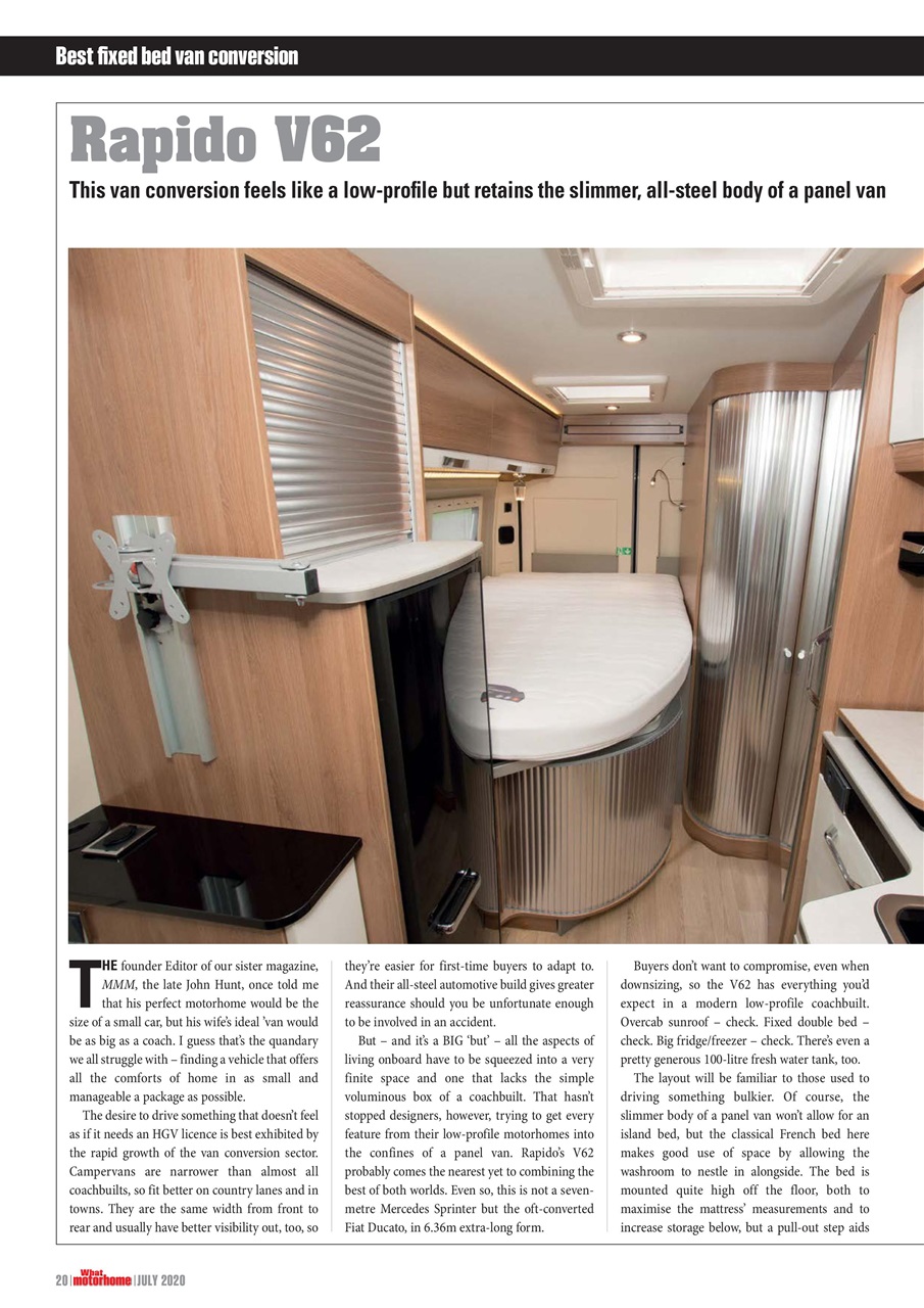 What Motorhome magazine Preview Pages