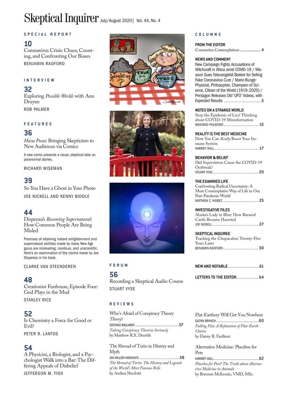 Skeptical Inquirer Preview Pages