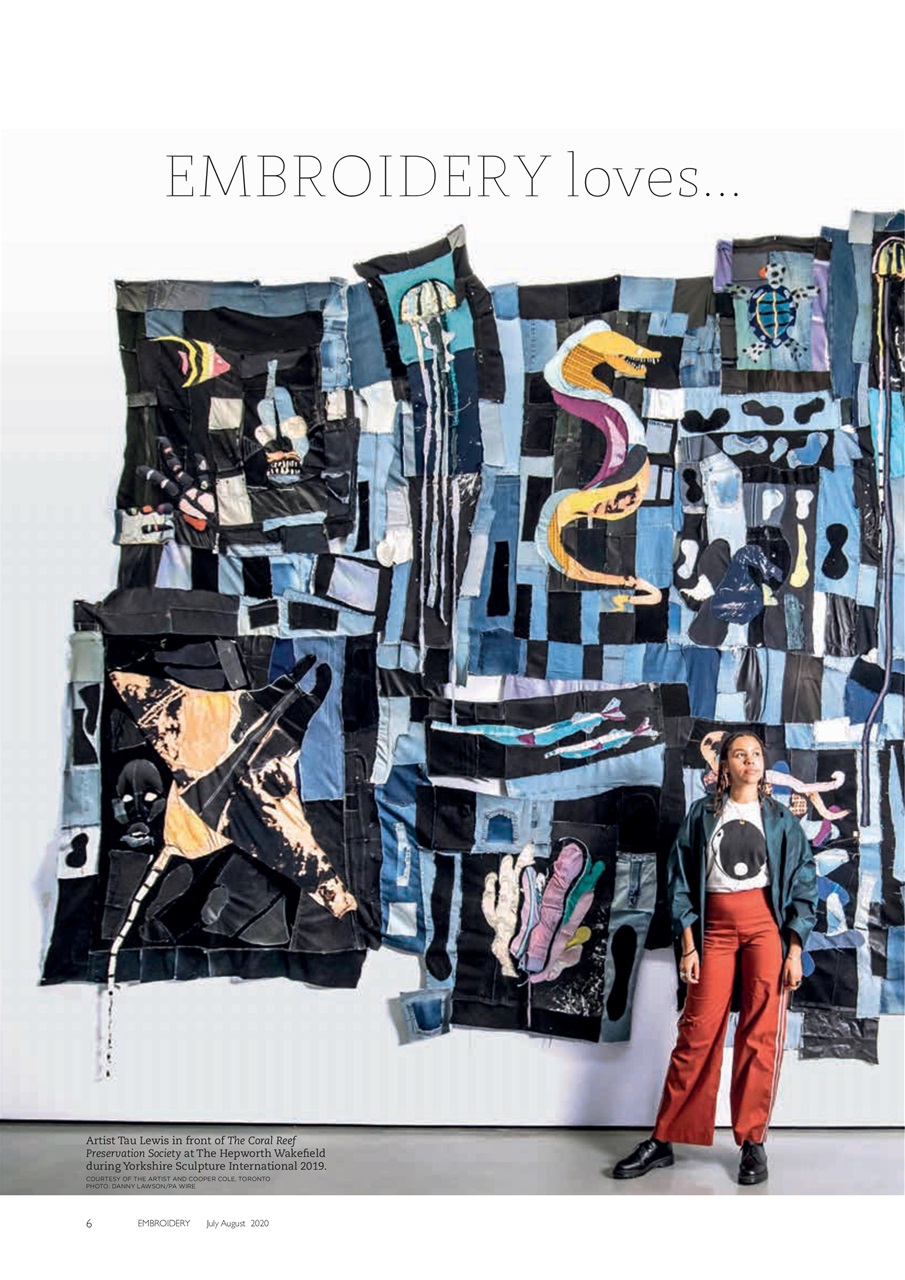 Embroidery Magazine Preview Pages