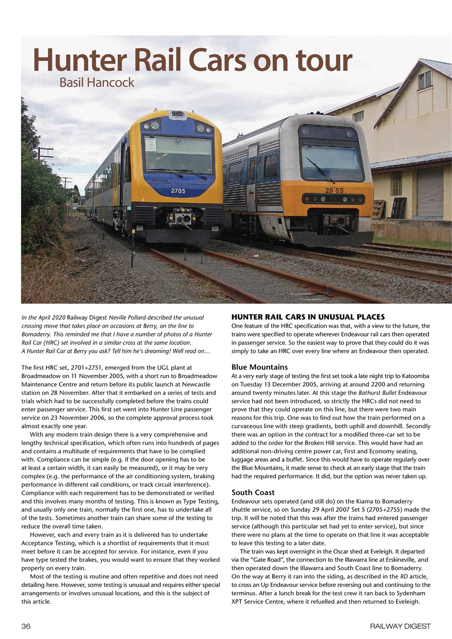 Railway Digest Preview Pages