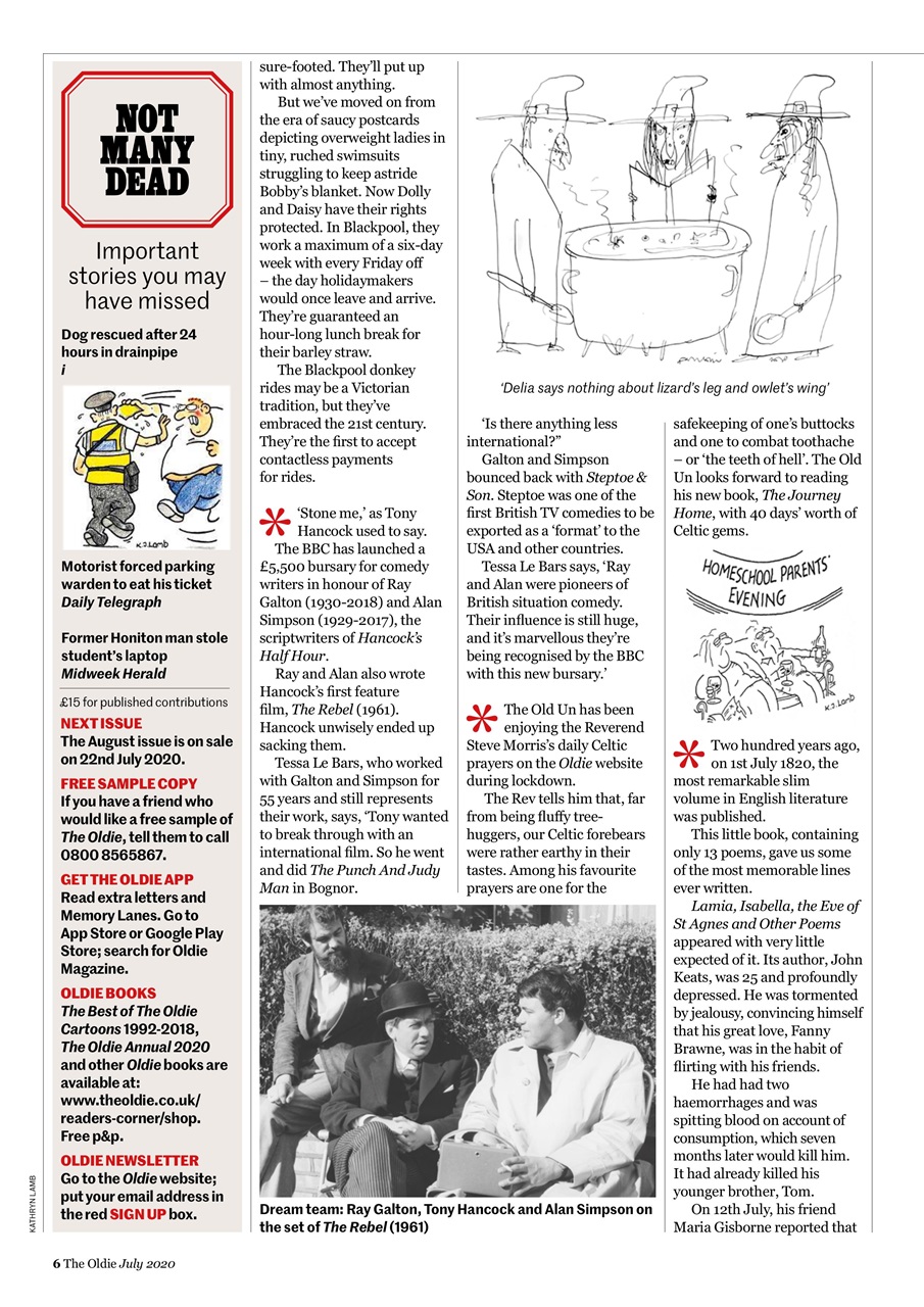 The Oldie Preview Pages