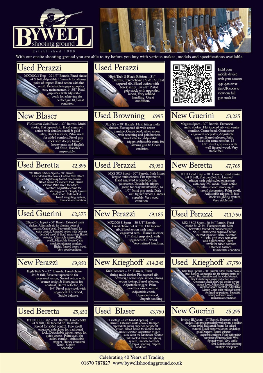 Clay Shooting Preview Pages