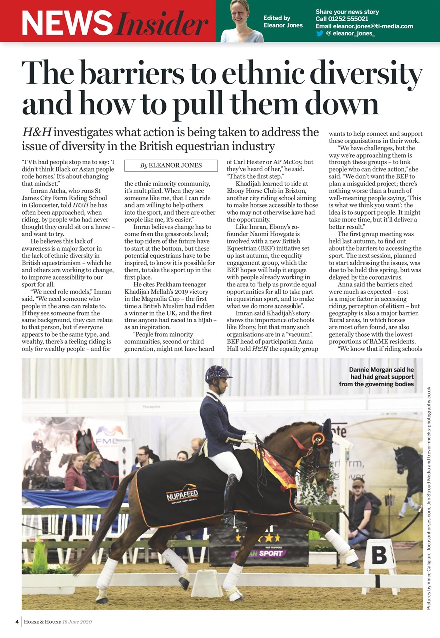 Horse & Hound Preview Pages