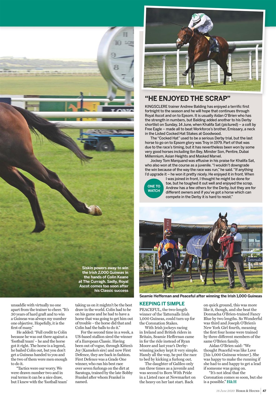 Horse & Hound Preview Pages