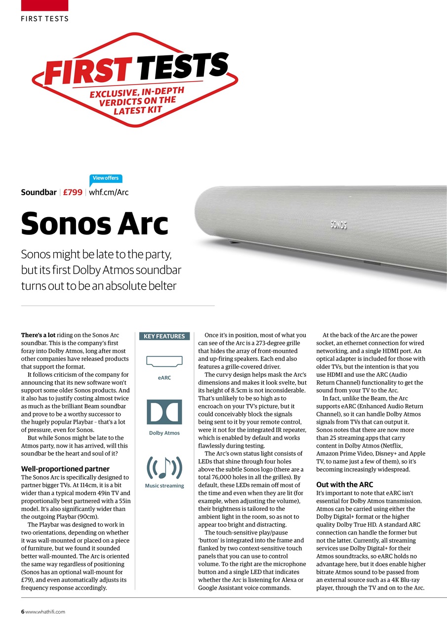 What HiFi Preview Pages