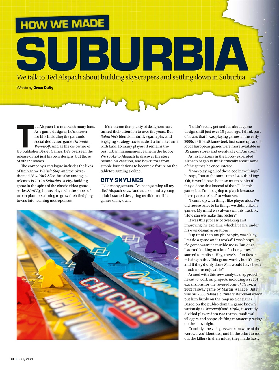 Tabletop Gaming Preview Pages